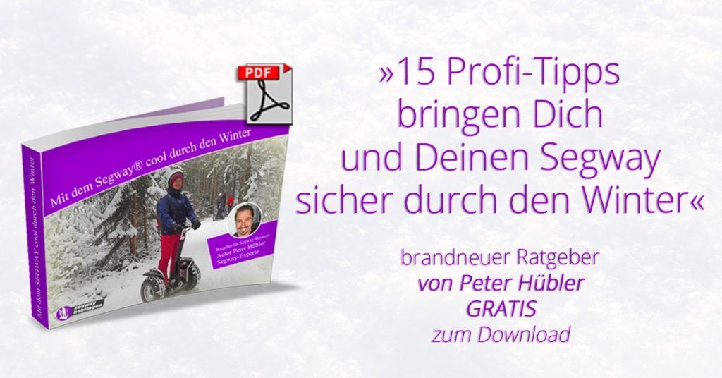 E-Book Mit dem Segway durch den Winter - hier herunterladen