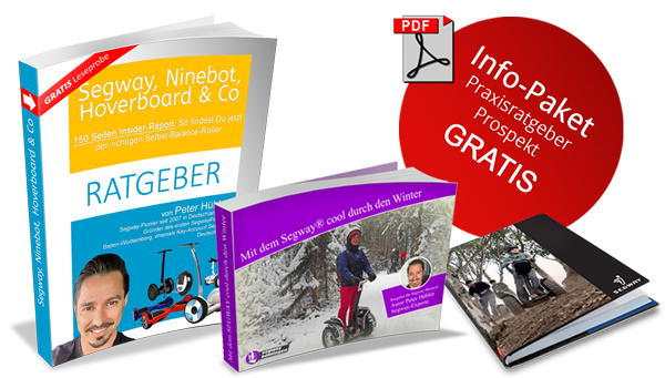 Segway günstig kaufen - hier findest Du den ersten und einzigen Praxiratgeber und weiteres Infomaterial für Deine Entscheidung